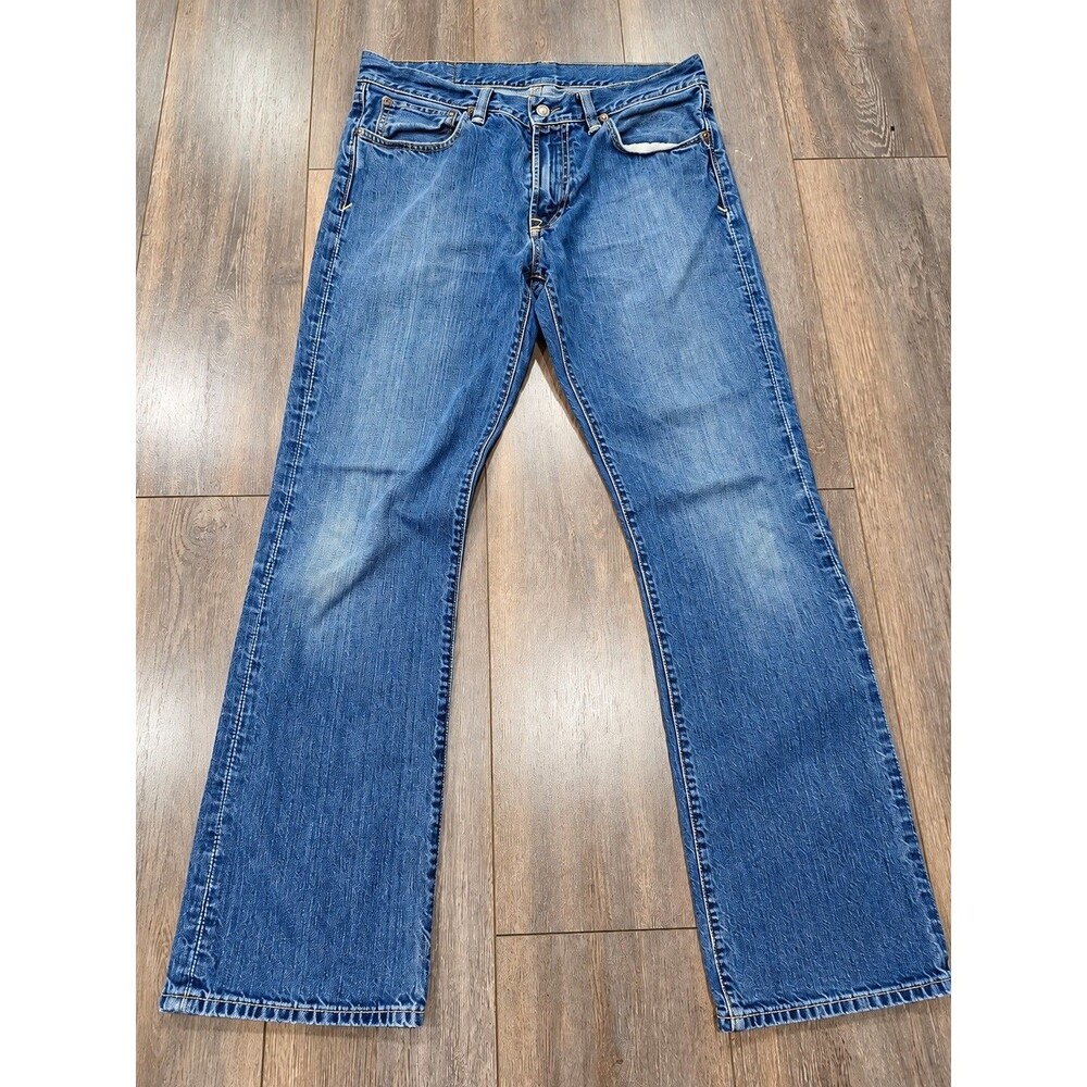 Polo Ralph Lauren Jeans Mens 32x32 Bootcut Blue Denim Y2K Style 100% Cotton